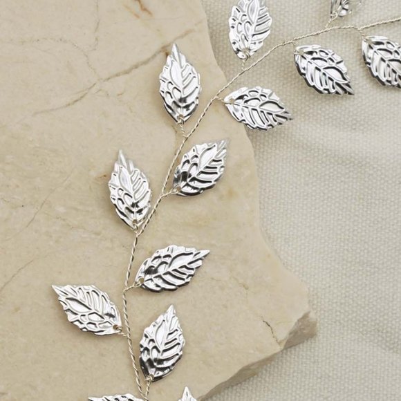 Copper Leaf Branch Style Headpiece NXMHA20002 - Picture 2 of 2